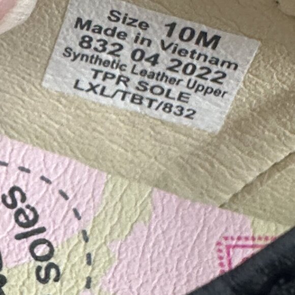 Livie & Luca Black Mary Jane Shoes Size 10M Synthetic Leather Upper With Buckle - Picture 5 of 7